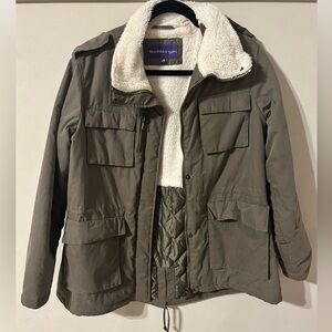 Madden girl olive green jacket
